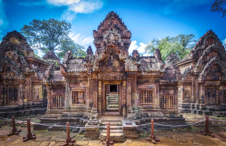 1 Day Banteay Srei + Kbal Spean Tour With Tuk Tuk